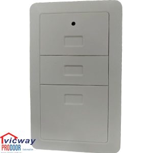 Vicway VR33S Garage Door Opener Remote Wall Button