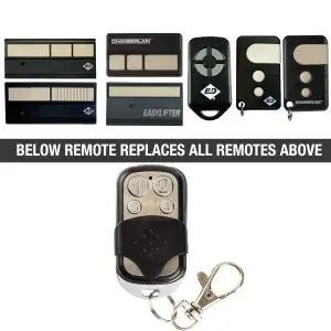 B&D Compatible Billion Code Garage Door Remote Control Replacement